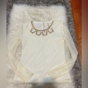 White Long Sleeve top